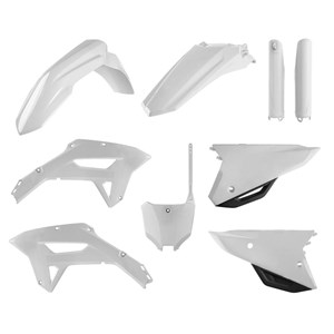 BOX KIT HONDA CRF250RX 22-24, CRF450RX 21-24 INC FORK GUARDS WHITE